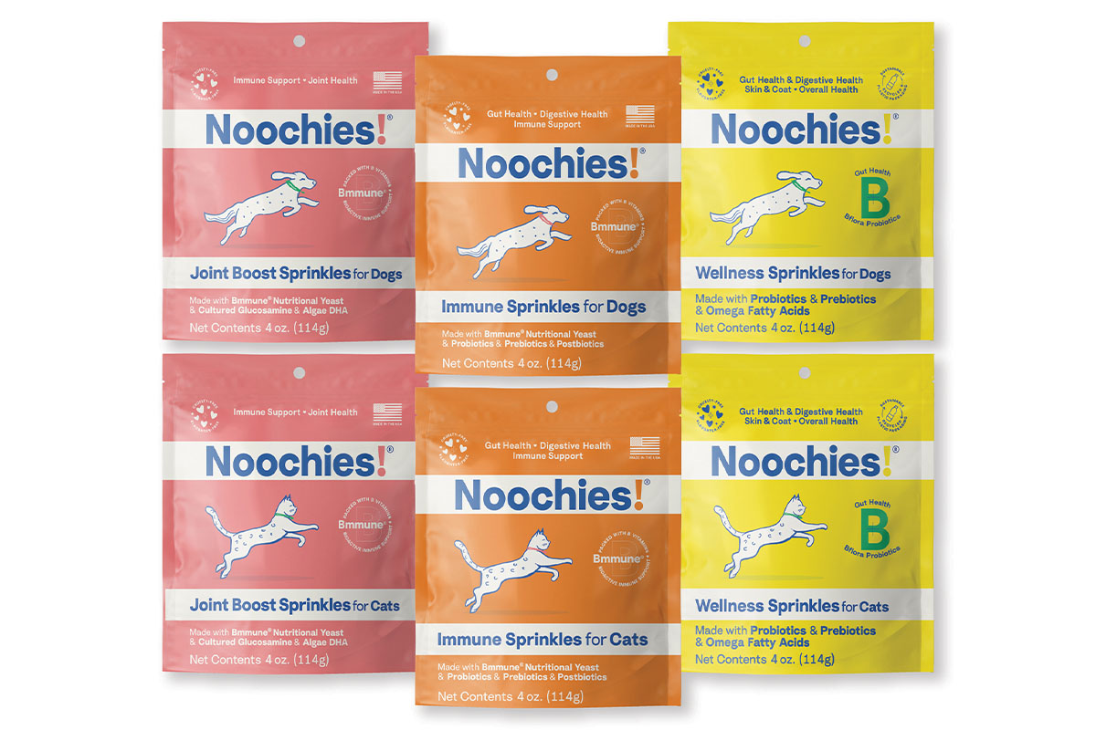 Noochies! Sprinkles toppers for dogs and cats